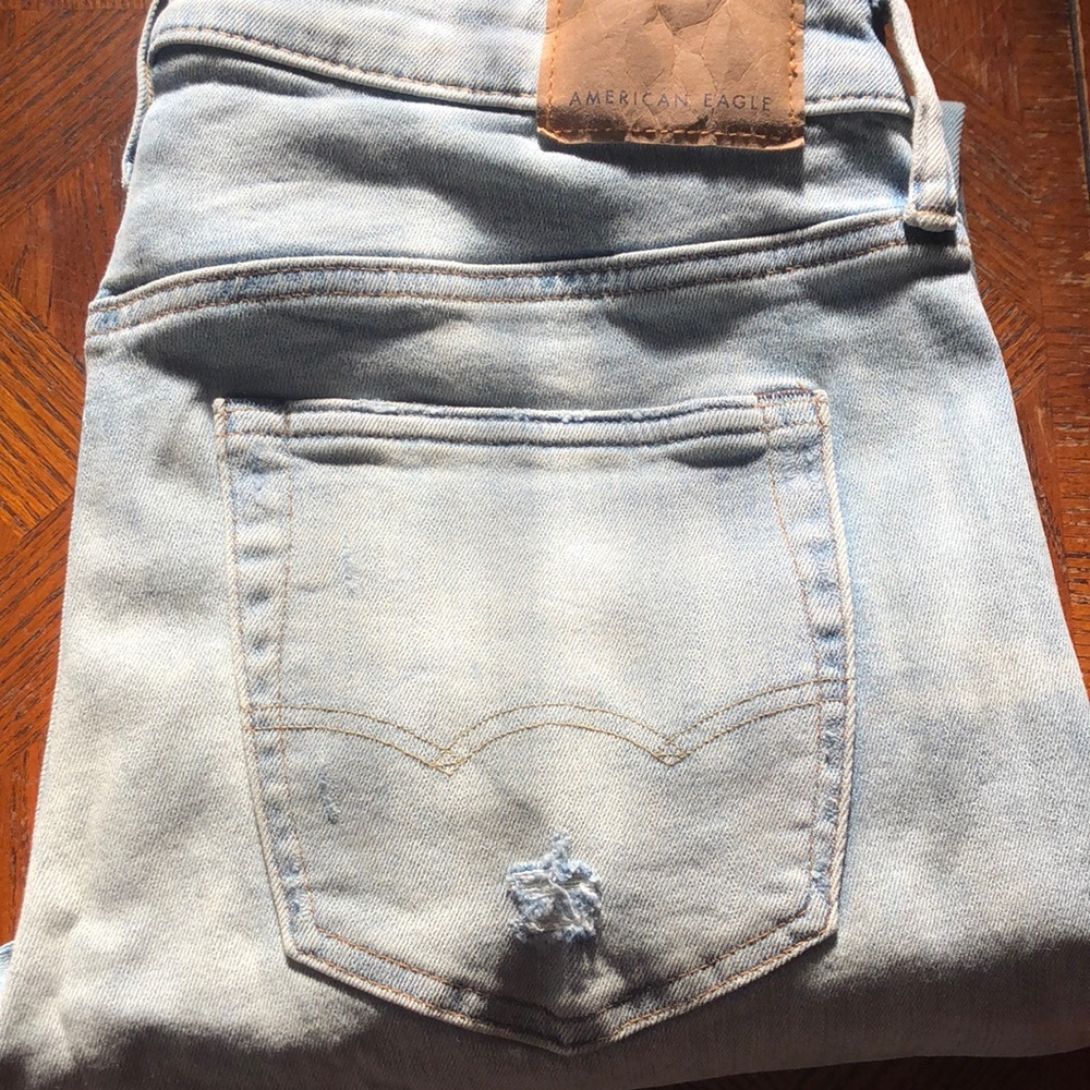 American Eagle Airflex + Temp Tech Athletic Skinny Jeans